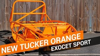 New Tucker Orange Exocet Sport Powder Coating Example