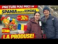 Prețuri mai mici în Spania decât în România.