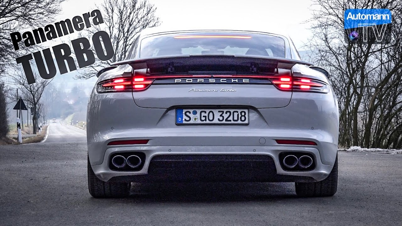 2018 Porsche Panamera Turbo 550hp Pure Sound 60fps