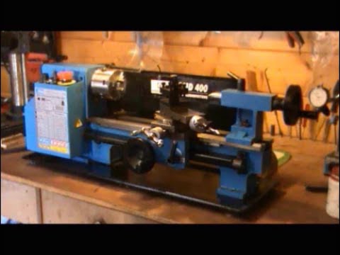 Mini Lathe Machine GMD400 - YouTube