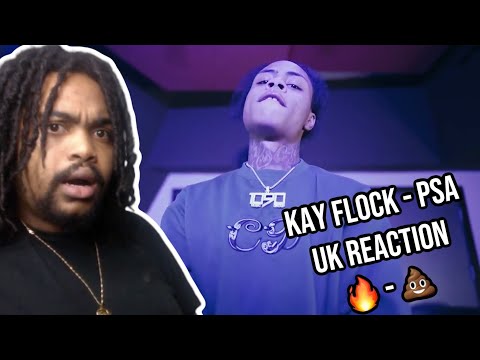 Kay Flock - PSA (Official Video) UK REACTION