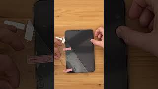 How to apply Paperlike screen protector to your iPad mini #shorts