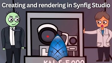 creating and rendering animation in synfig studio | animation is synfig studio #synfigstudio