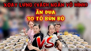 Chia Đội Xoay Lưng Tạo Vách Ngăn Vô Hình Ăn Đua 30 Tô Bún Bò Nhận Thưởng 3.000.000Đ Từ Mập Food