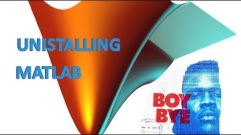 Uninstalling Matlab
