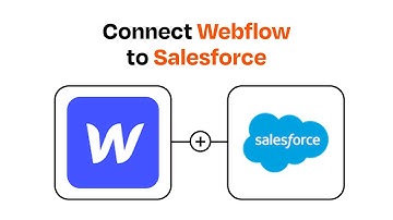 How to connect Webflow to Salesforce - Easy Integration
