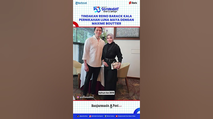 Ini Tindakan Reino Barack Kala Pernikahan Luna Maya dengan Maxime Bouttier, Terungkap Lewat Syahrini