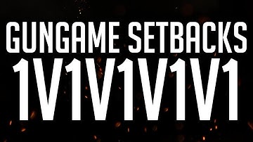 DE 10 SETBACK GUNGAME 1v1v1v1v1 MATCH! (COD: Black Ops 3)