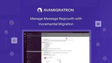 How to perform incremental migration from Slack to Teams with #AVAMIGRATRON