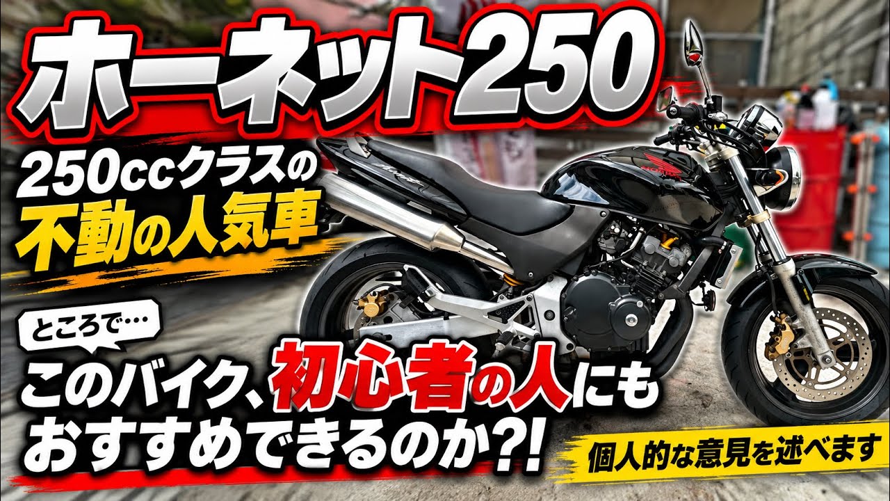 Hornet 250] The hardest part about this bike is - YouTube