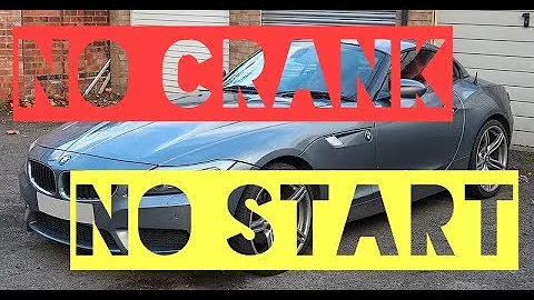 2011 BMW Z4 won't Crank won't  Start issue.....one click....fixed!