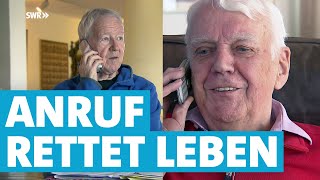 Tägliches Telefonieren rettet Jürgen (83) das Leben