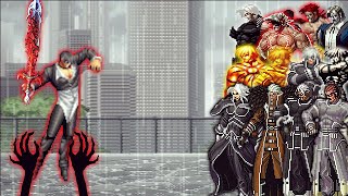 [KOF Mugen] Mr Iori Another Vs Nest Bosses, Super Orochi, Ultiamte Rugal Team