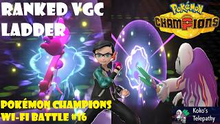 MEGA CHIMECHO RESONATES WITH BOOMBURST IN TRICKROOM! (Champions Wi-Fi Battle #16)