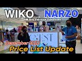 Price List Update December 2022, WIKO T50, T10, 10, T3, NARZO 50 Pro 5G, 50 5G, 50