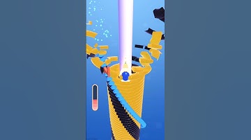 Stackball satisfied gameplay video #shorts #stackball #viral #game