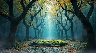 Foggy Autumn Forest  – Ambient Spiritual Healing Music For Deep Breathing Meditation 