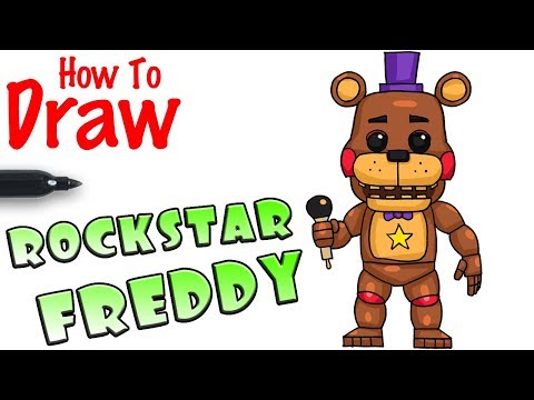 Comment dessiner Freddy Rockstar | FNAF 6