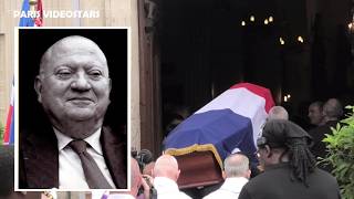 Les personnalités arrivent aux obsèques de André Santini le 8 juin 2026 à Issy les Moulineaux