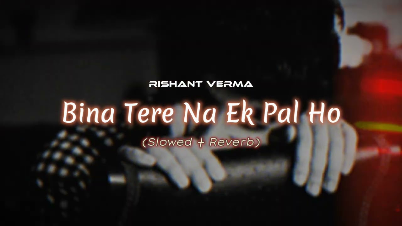 Bina Tere Na Ek Pal Ho   Slowed  Reverb  Ya Ali Bass Boosted  Instagram Viral Song Rishant Verma