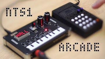 Pocket Operator PO-20 Arcade Chiptune like Jam with Korg NTS-1