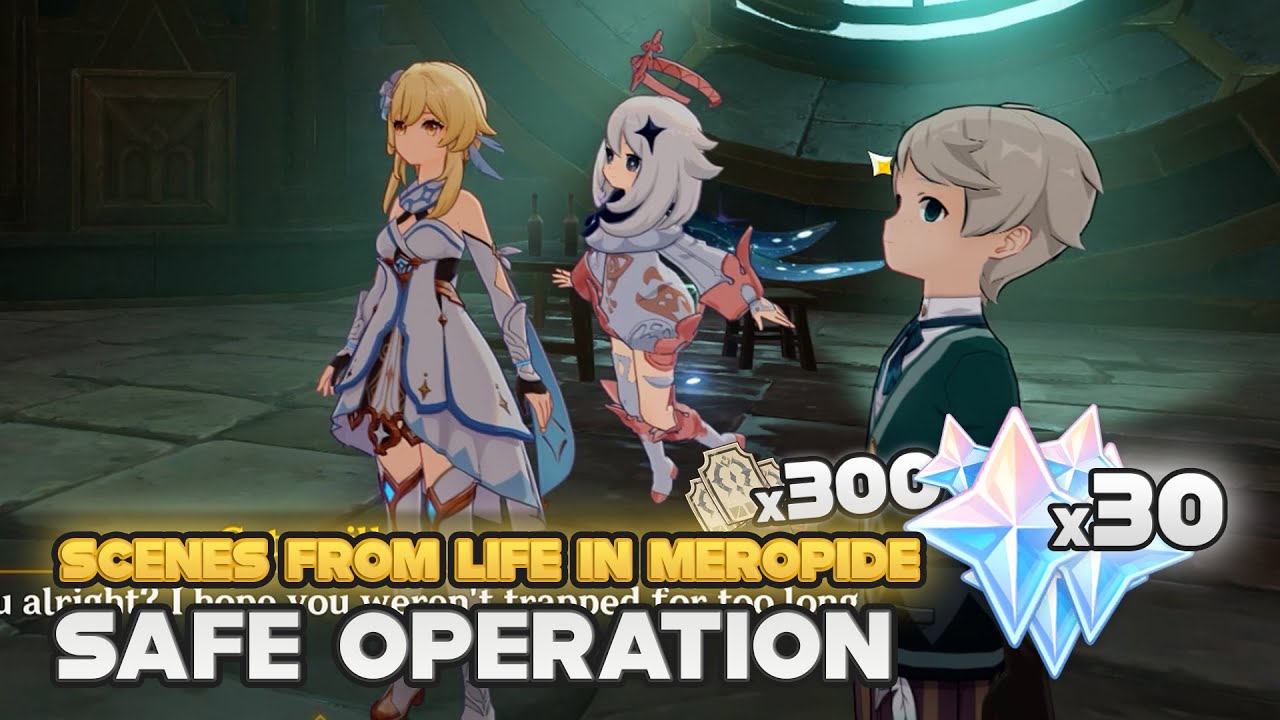 Safe Operation | Scenes from Life in Meropide | Genshin Impact Fontaine 4.1