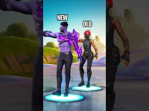 ICONS new skins vs old skins..🥺 #shorts