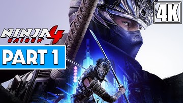 NINJA GAIDEN 4 Gameplay Walkthrough Part 1 [4K 60FPS PC MAX] - No Commentary