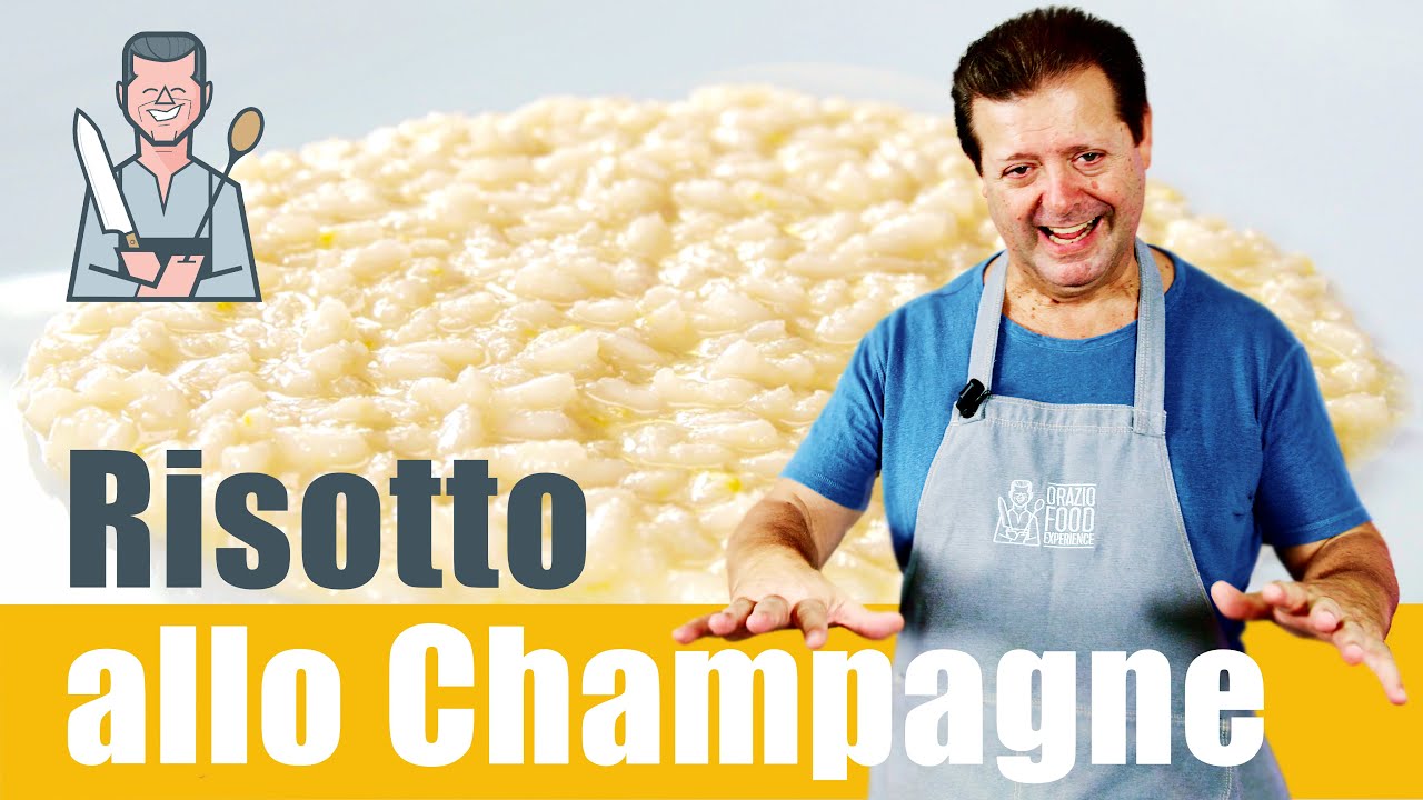 RISOTTO ALLO CHAMPAGNE - Un piatto lussurioso!