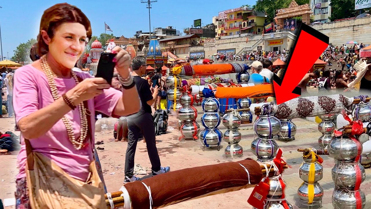 Foreigners Coming To Haridwar For Kawar Yatra 😍 Kawar Yatra Vlog