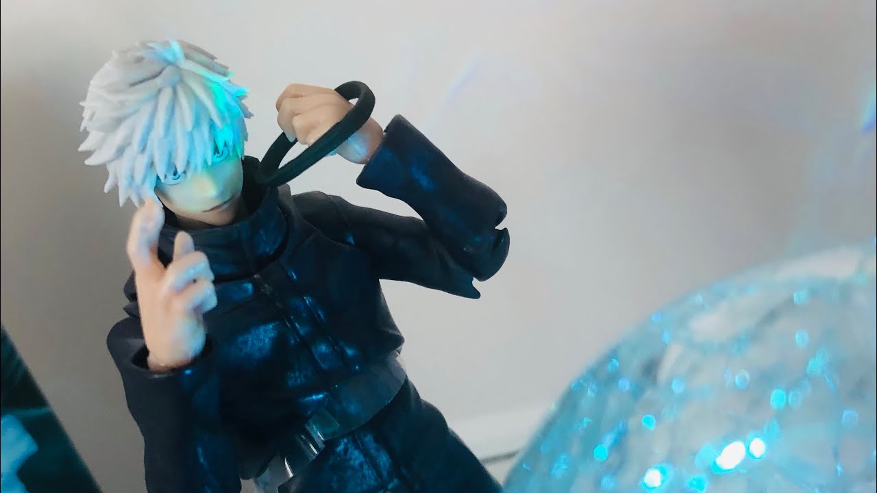 Bandai Tamashii Nations Satoru Gojo Action Figure ▫ UNBOXING ▫  Tamashii  Nations have released this unboxing video for their Jujutsu Kaisen SH  Figuarts 1/12 Scale Satoru Gojo that is due to