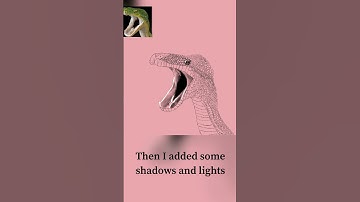 First video… drawing a snake in procreate#shorts