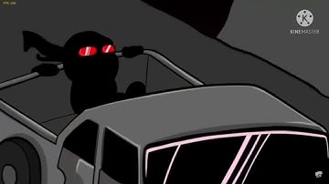 FNF Tricky pre-madness cutscene but I added Tricky’s project nexus voicelines to it.