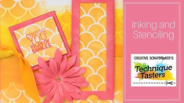 Technique Tasters - Web Show #97: Direct to Paper Inking and Stenciling