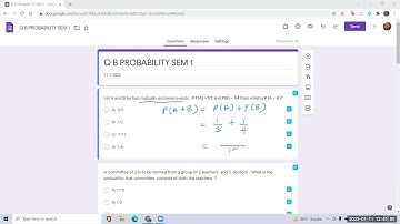 REVISION OF PROBABILITY BY SOLVING MCQS-FYBCOM SEM 1 STATS