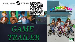 DA PAPER BOY - Official Game Trailer (2024) screenshot 5