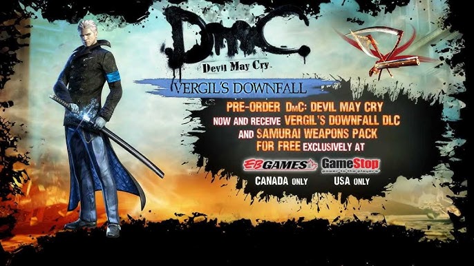 DmC: Devil May Cry - Vergil's Downfall Box Shot for Xbox 360 - GameFAQs