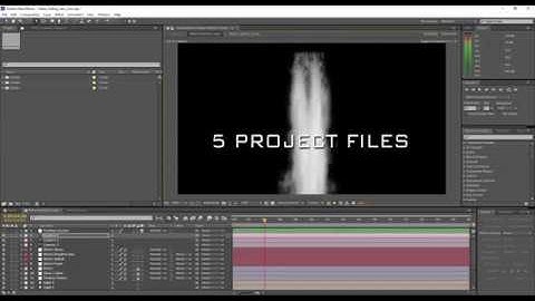 Trapcode Waterfall: Particle Systems After Effects Template