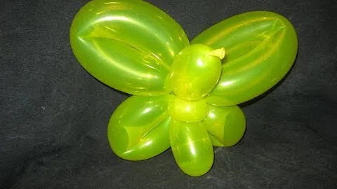 How to make a Butterfly with one 260Q Balloon