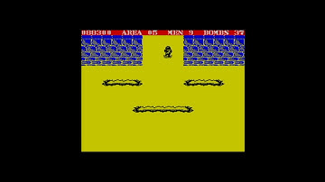 Commando (1985) 128k AY music version Walkthrough + Review