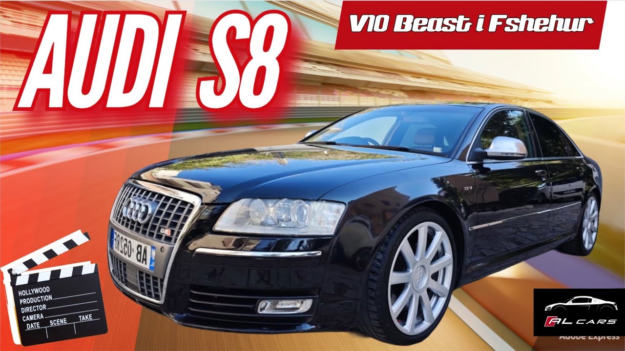 AUDI S8 LEGJENDA - Kur Audi bente makina me shpirt | ALCARS