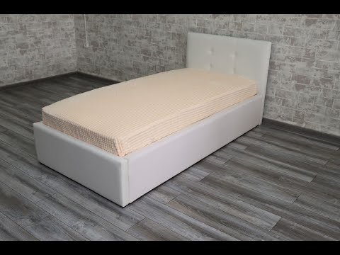 Как собрать кровать Роза 90х200, белая