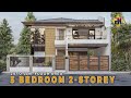 5 Bedroom 2 Storey HOUSE DESIGN | 247 sqm. | Exterior & Interior Animation