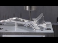 麗馳LITZ 立式綜合加工中心機 飛機模型 切削影片