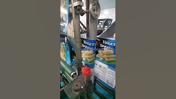 The production process of Flexible printing refreshment packaging bag.