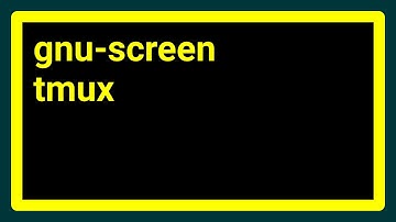 tmux vs. screen