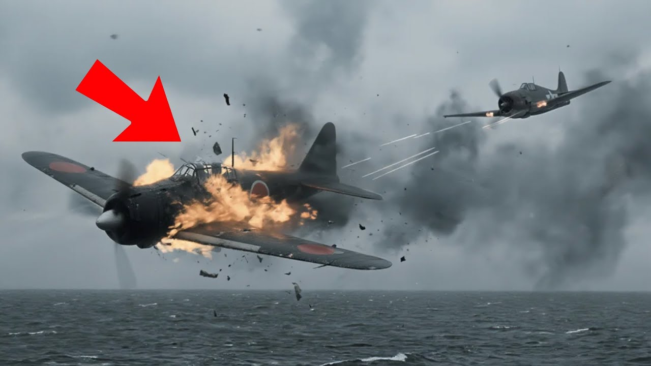 Японцы посмеялись над американским истребителем - Потом произошло немыслимое - WW2