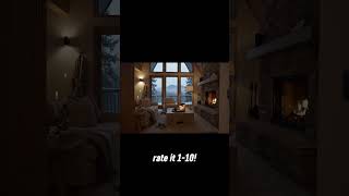 POV: You Found the Coziest Luxury Cabin in the Mountains ❄️ #shorts