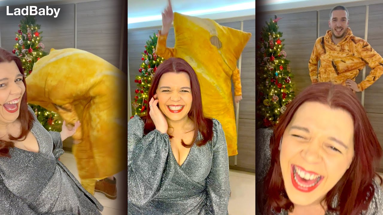 When Mum pranks Dad on LIVE TV 📺🤣