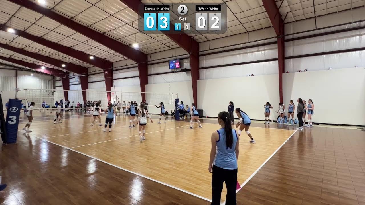 1/18/2026 Early Bird Tournament: Elevate 14 White Vs TAV 14 White